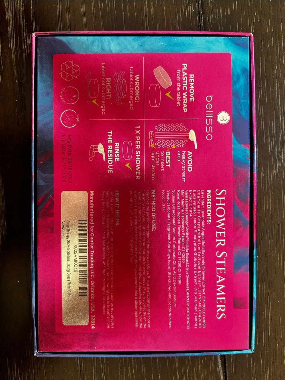 Aromatherapy Shower Steamers - 6 Pack